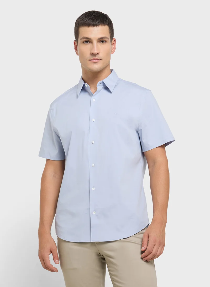 CALVIN KLEIN Classic Stretch Short Sleeve Shirt