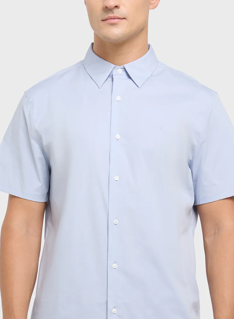 CALVIN KLEIN Classic Stretch Short Sleeve Shirt