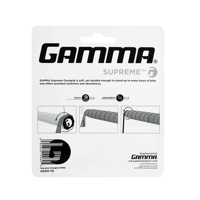 Gamma+ Supreme Overgrip (3 Pcs, Blue) - Image 3