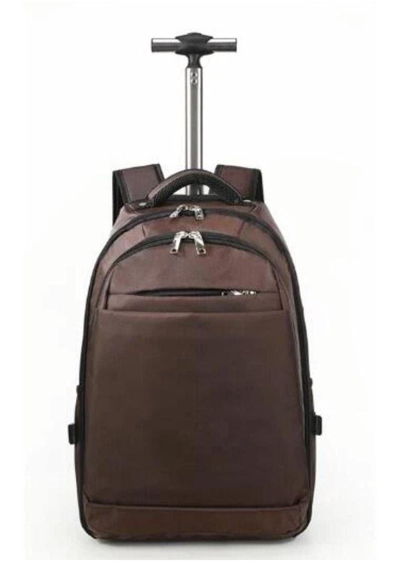 Generic - Travel trolley Backpack bags Travel trolley Rolling bags Women wheeled Backpacks Business baggage suitcase on wheels - Image 1