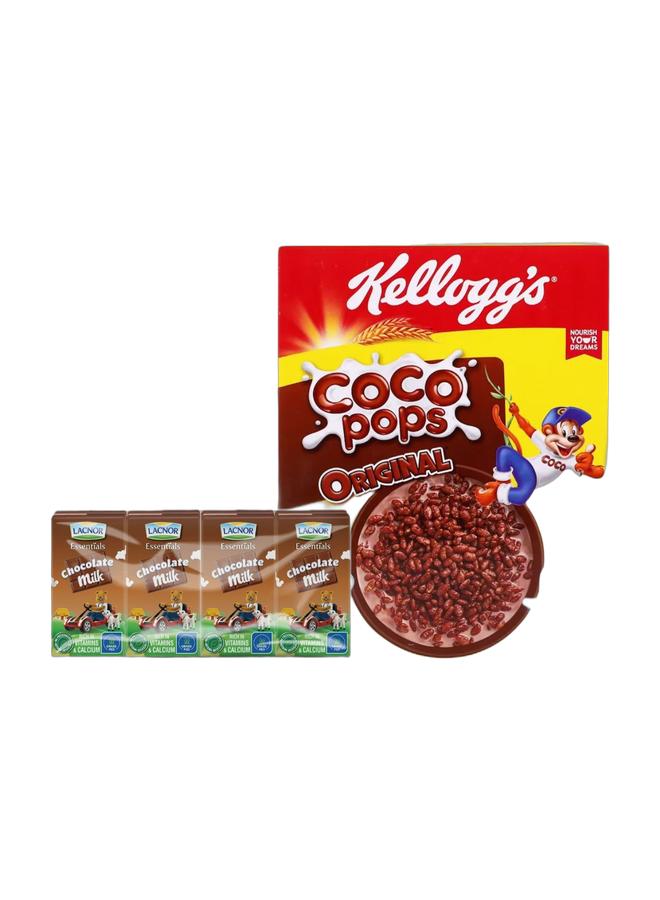 Lacnor Long Life Milk Chocolate 125ml Pack of 6 - Image 1