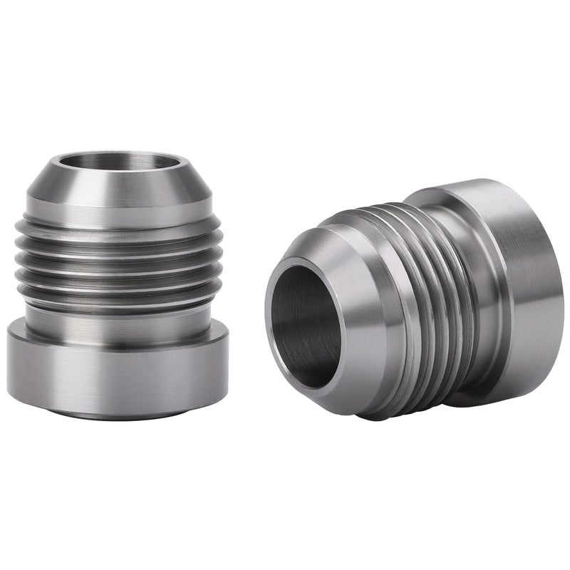 Podavelle 12AN Male Steel Weld On Bung Fitting Adapter 2PCS - Image 2