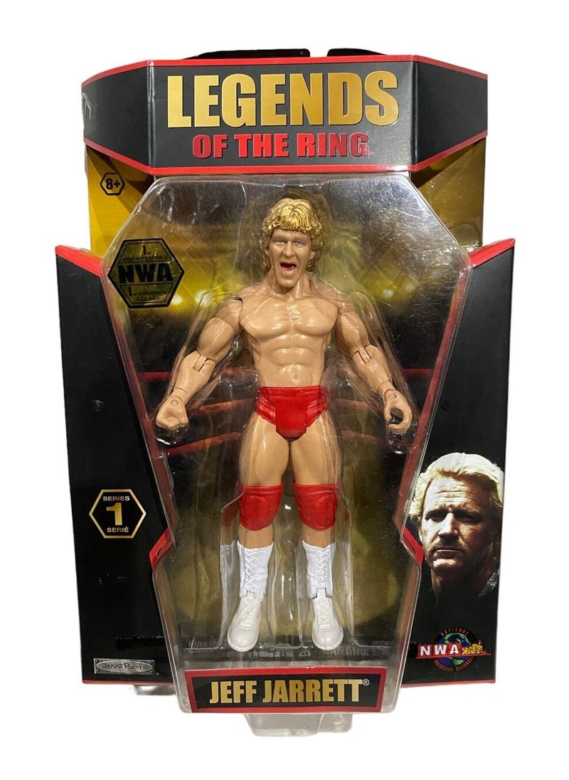 Jakks Pacific Wrestling Legends of the Ring Series 1 - Jeff Jarrett  - Image 1
