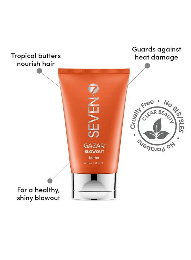 Seven Gazar Blowout Butter A Rich Highgloss Styling Cream With Thermal Protection 4 Fl. Oz. - Image 3