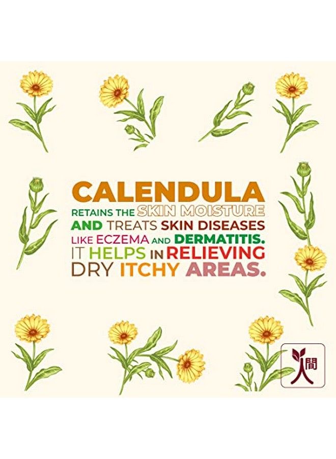 Calendula Facial Cream I Enriched With Bearberis Rosa Cantifolia & Papaya I Dermatologically Tested Paraben Free I For Brighter Fuller And Softer Skin I 100G