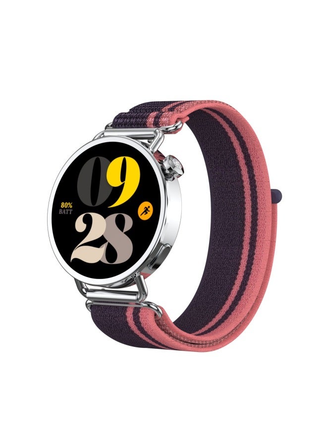 Compatible With Xiaomi Watch S4 41mm Nylon Woven Trail Loop Strap For Xiaomi/huawei Smart Watches - Image 5