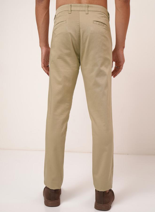 HIGHLANDER Mid Rise Regular Fit Chino Trousers - Image 3