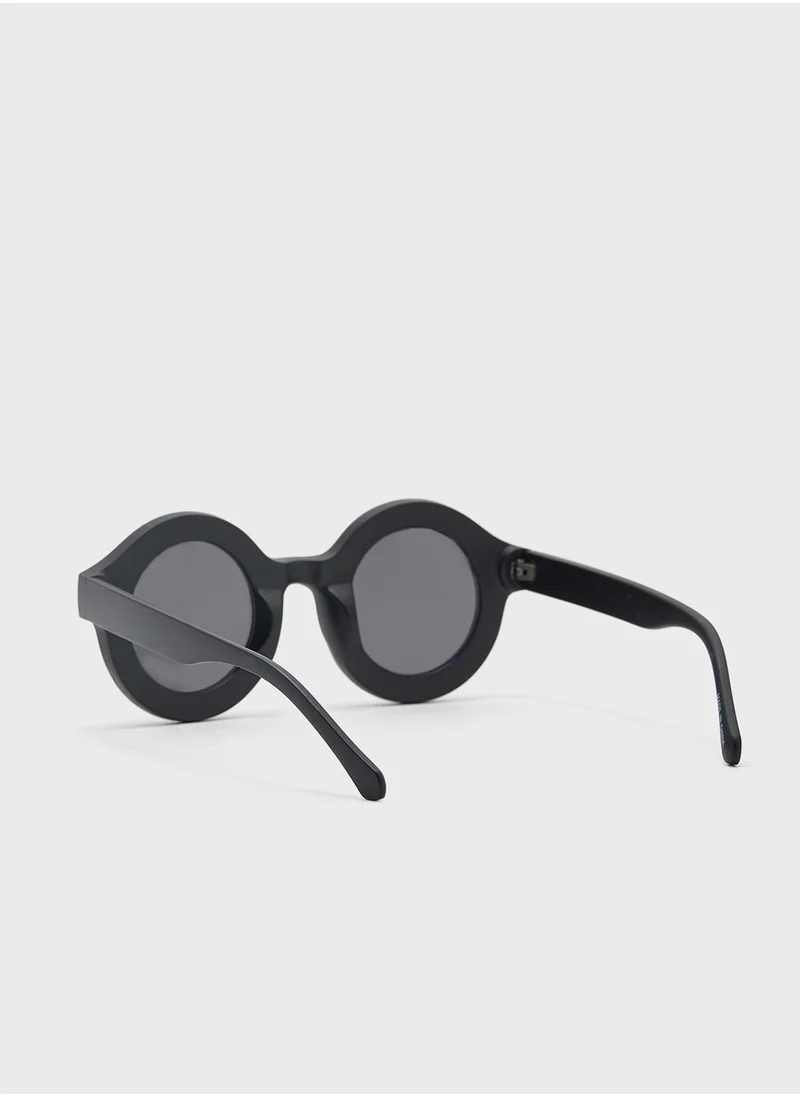 Ginger Round Len Sunglasses