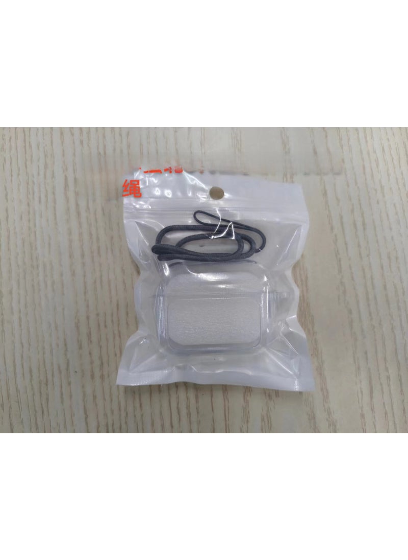 Generic - New Gen 6 Huaqiang North Screen Visible Bluetooth Earbuds Case for A9Pro/A10Pro Anti-drop Transparent Transparent soft shell [single shell lanyard]] - Image 1