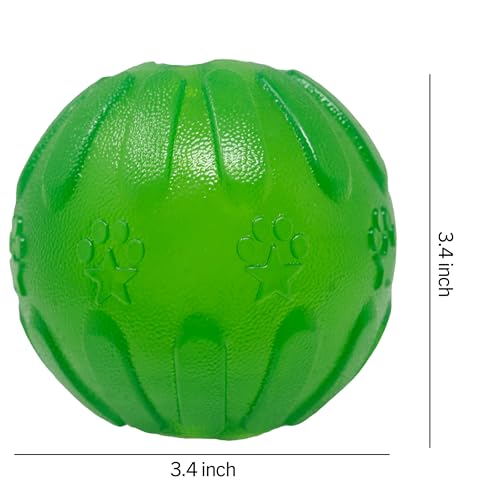 Starmark Treat Dispensing Chew Ball Tough Dog Toy, Medium/Large for Large Breeds - Image 4