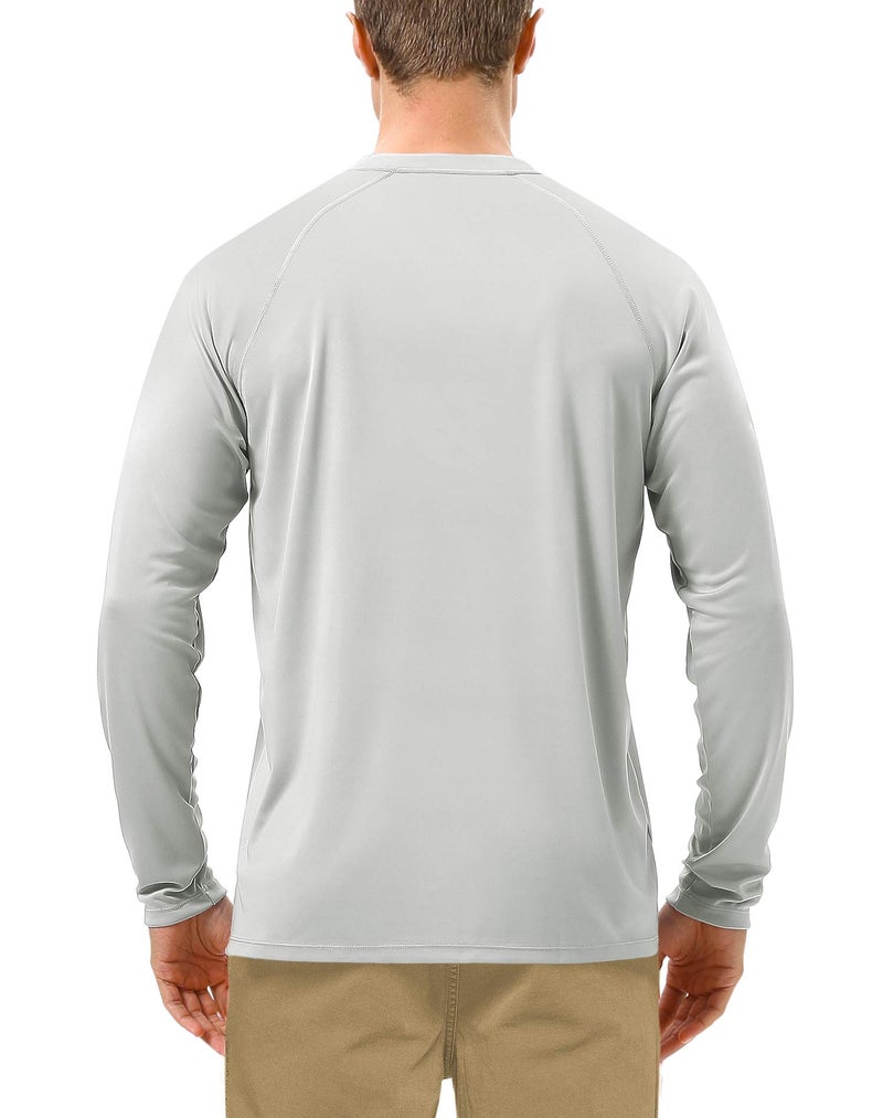 Roadbox Mens UPF 50+ UV Sun Protection Shirts Outdoor Long Sleeve SPF Diving Rash Guard for Fishing Hiking Swimming - Image 2