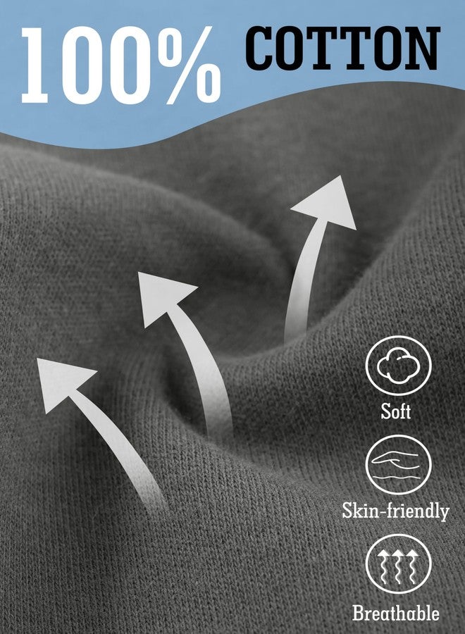 Resinta 4 Packs Toddler and Boys 100% Cotton Pants Kids Sport Pull on Jogger Pants 2T-6Year - Image 3