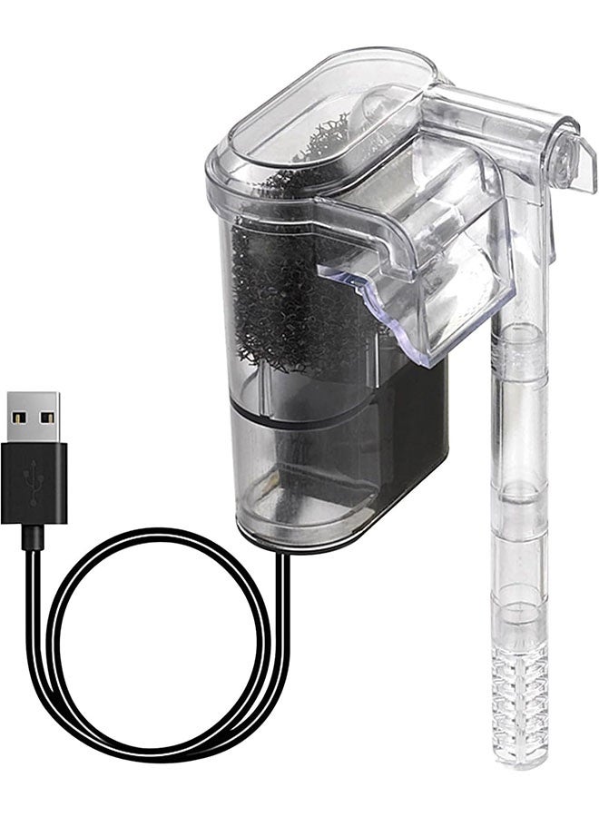 الضفدع الحقيقي فلتر حوض أسماك، فلتر حوض سمك رفيع بسعة تصل إلى 20 لترًا، تشغيل هادئ، موفر للطاقة 3 وات، مثالي للأسماك الباردة والاستوائية - Image 5