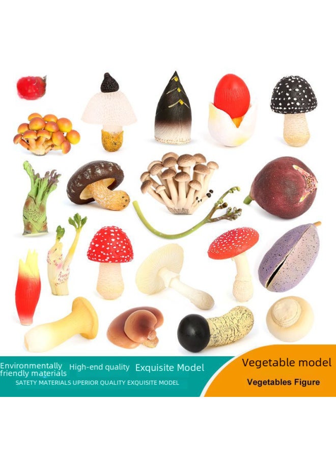 Realistic Animal Plant Simulation Models Toys-Color:PL127-2154 Long Skirt Dictyophora (yellow)  - Image 2