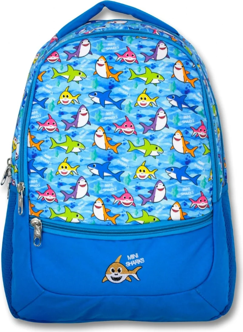 Ümit Çanta Cennec Blue Fishes Three Eyed Boy Primary School Backpack