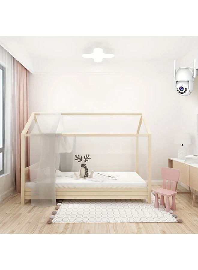 JOOAN 1080P HD Outdoor Security Camera 1pc Cam With 128G SD Motion Detection Color Night Vision - Image 2