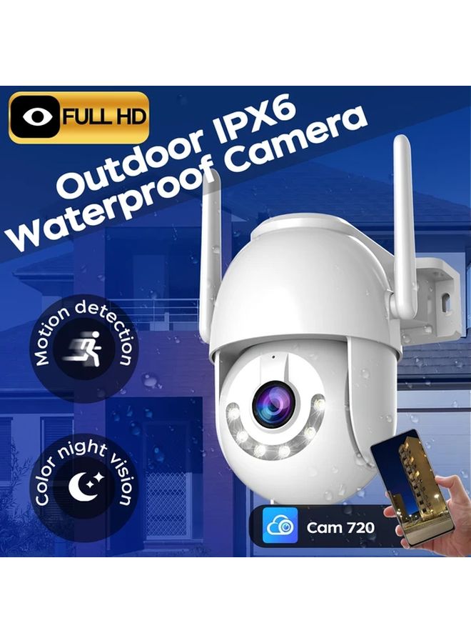 JOOAN 1080P HD Outdoor Security Camera 1pc Cam With 128G SD Motion Detection Color Night Vision - Image 3