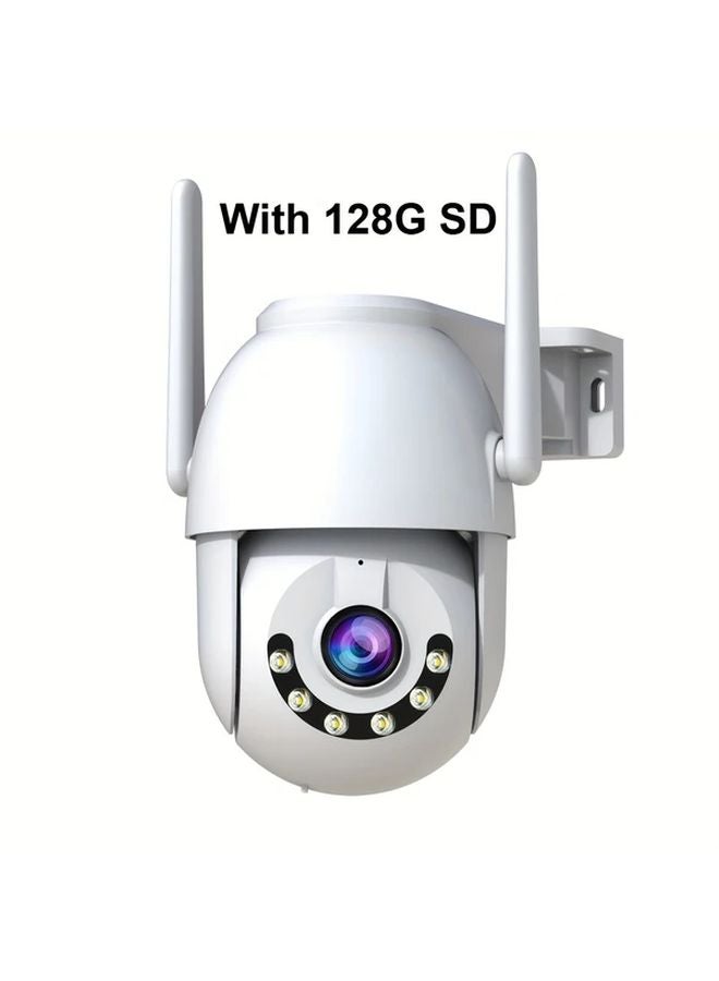 JOOAN 1080P HD Outdoor Security Camera 1pc Cam With 128G SD Motion Detection Color Night Vision - Image 1