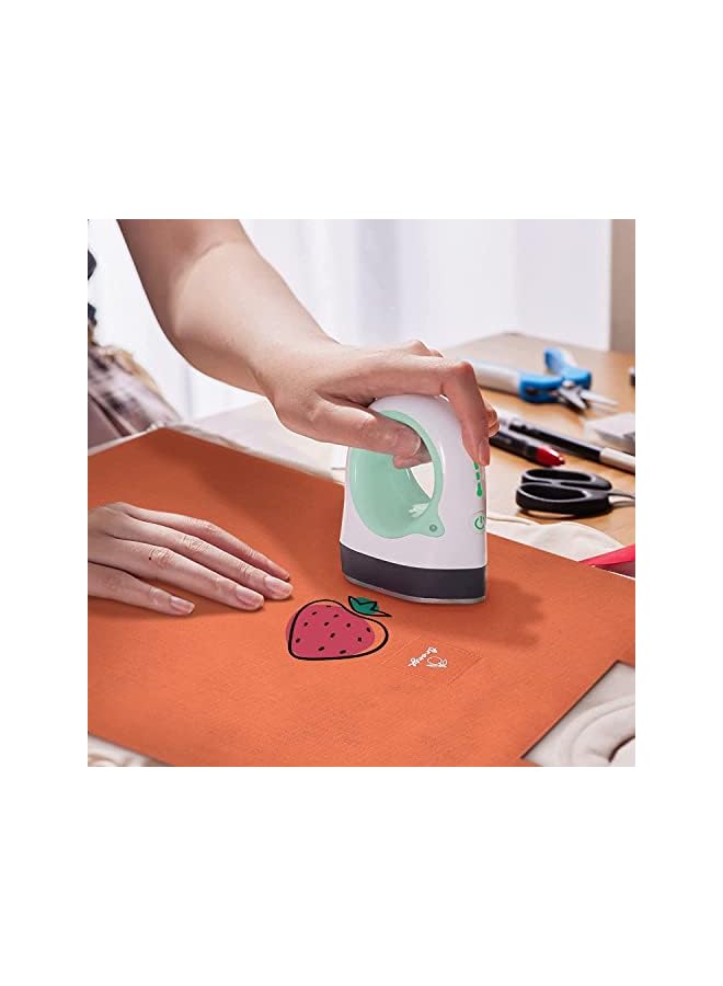 Excefore Bag 2 Pcs Doublesided Tote Bags Reusable Cloth Bags Fruit Print Small Cute Tote Grocery Bags Shopping Bag Makeup Bags For Women Girls Kids (Orange And Green) - Image 3