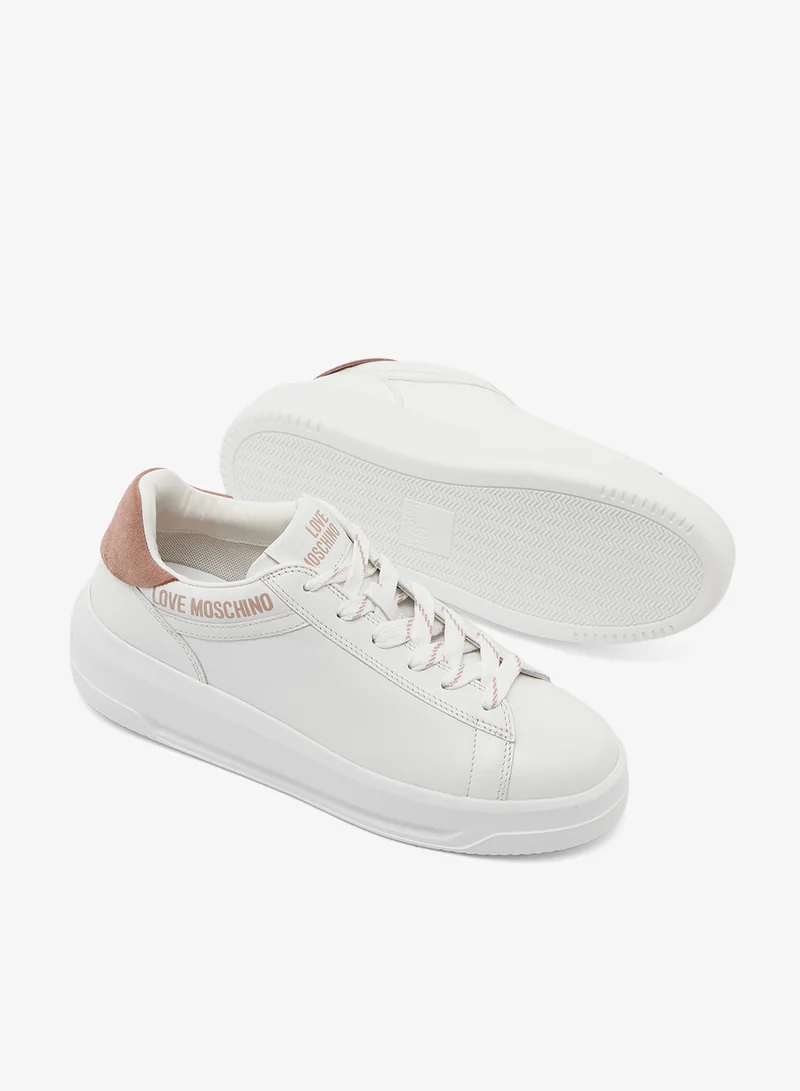 Love Moschino Logo Low Top Sneakers