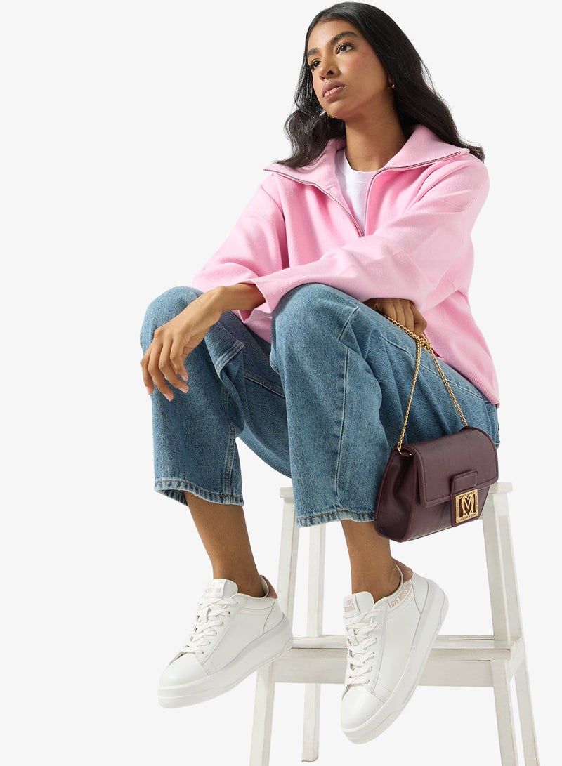 لوف موسكينو حذاء رياضي منخفض بشعار - Image 5