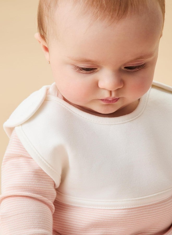 MORI Baby Unisex Clever Sack in Blush Stripe with Fitted Neck - Two Way Zip Bag - Breathable Swaddle - 1.5 TOG - Image 2