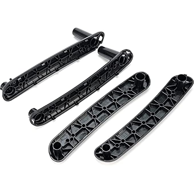 ريحني زوج من مقابض الباب الداخلية الداخلية لسيارة ميتسوبيشي إكليبس 2006 2007 2008 2009 2010 2011 2012 استبدال 7221A069Ha 7221A070HaBlack - Image 5