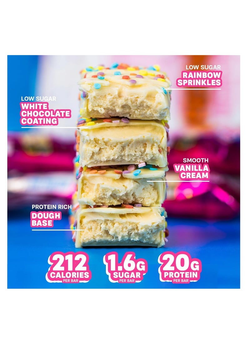 جريناد جرينيد قالب كيك عيد الميلاد عالي البروتين وقليل السكر 60 جرام عبوة من 12 قطعة - Image 5