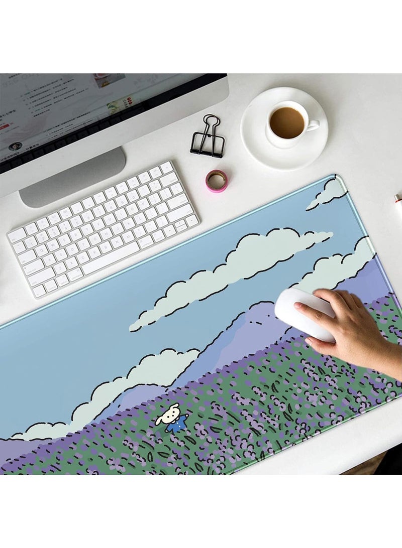 Y&D 800*300*2mm Office Lock Edge Non Slip Game Keyboard Pad - Image 3