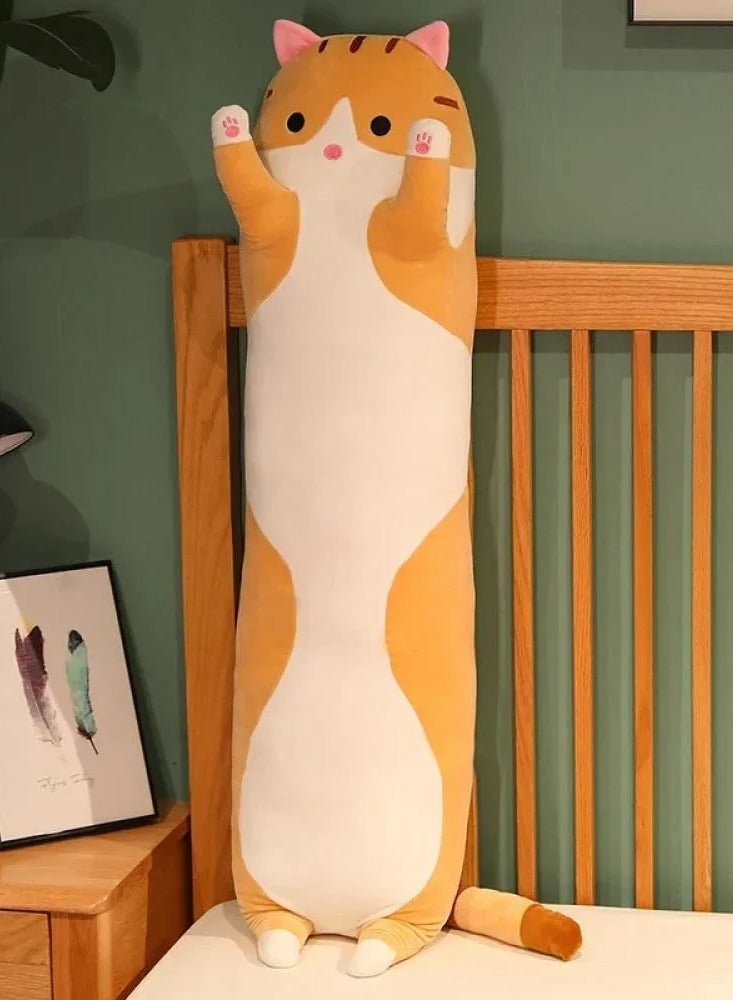 Magnolia Cute indoor cat toy, sleeping cats, sleeping pillow, squishy, ​​100 size animal doll  - Image 4