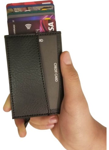 EMEK Minimalist Secrid Mechanism Metal Credit Card Holder Business Card Holder 