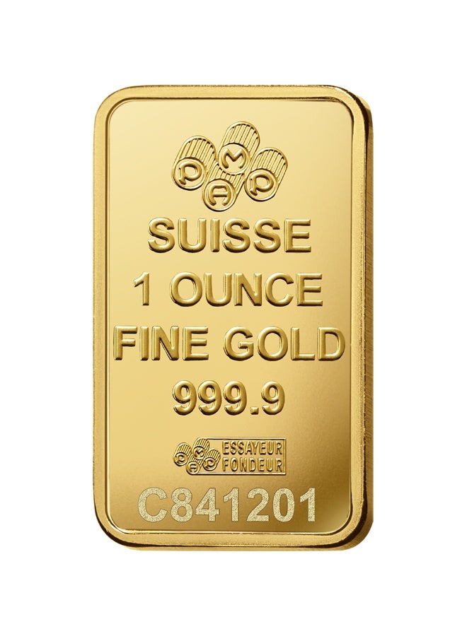 PAMP Suisse Lady Fortuna™ Gold Minted Bar – 1 oz (999.9 Fine Gold) - Image 2