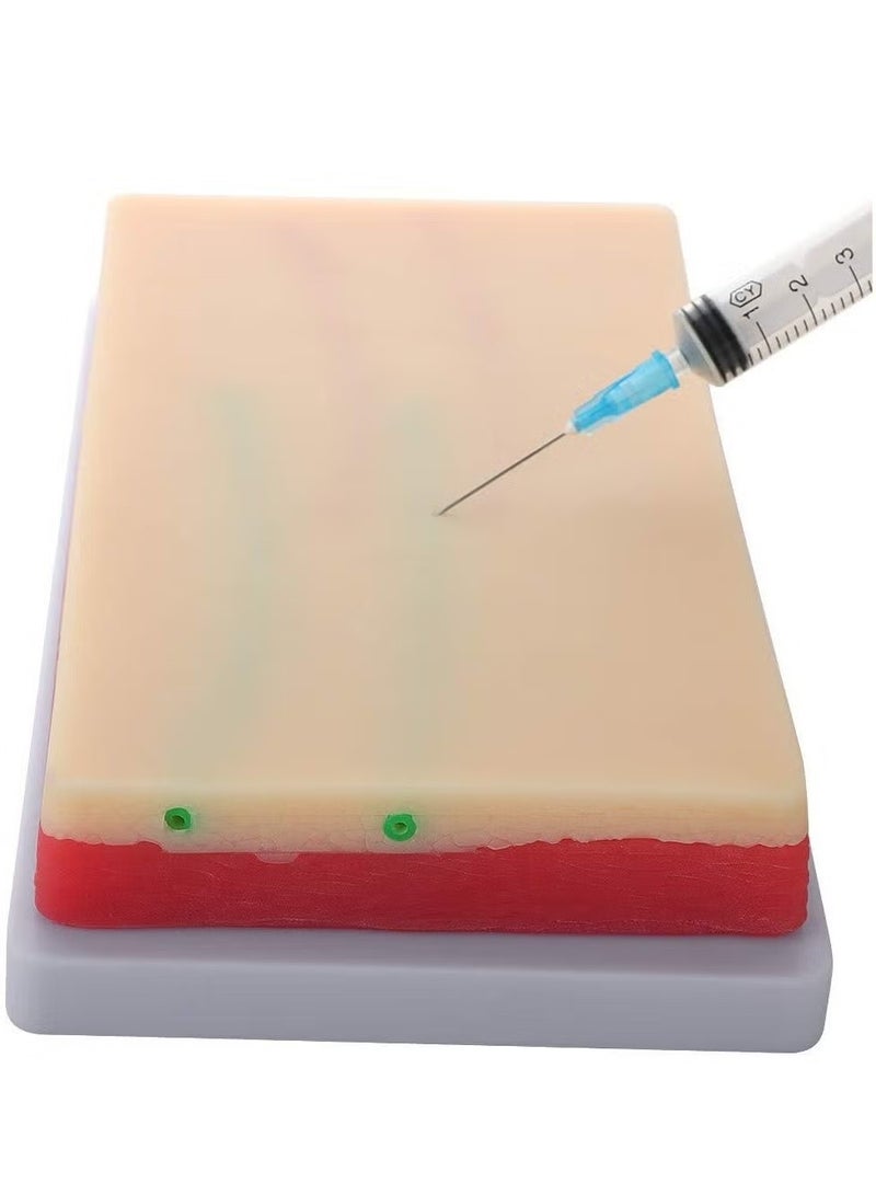 OMEVE IV Venipuncture Training Pad Skin Suture Model Injection Pad Injection Training Pad - Image 1