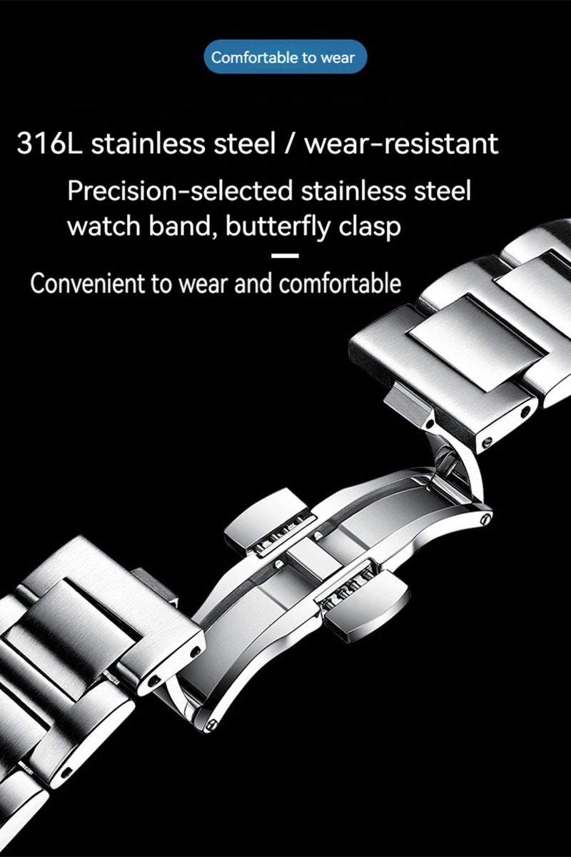 POEDAGAR Man Watch Waterproof Luminous Men's Watch Quartz-41mm - Image 5