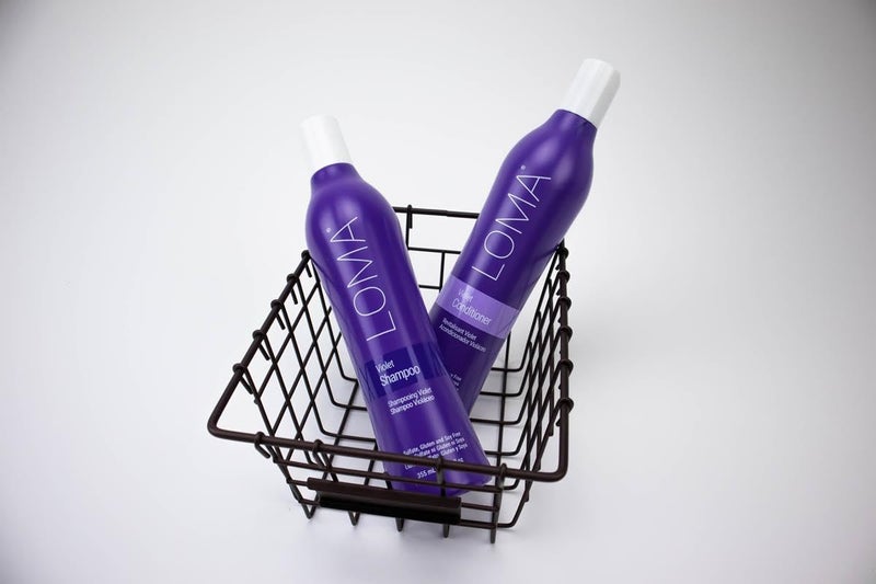Loma Hair Care Violet Shampoo, Vanilla Bean/Blood Orange, 12 Fl Oz - Image 4