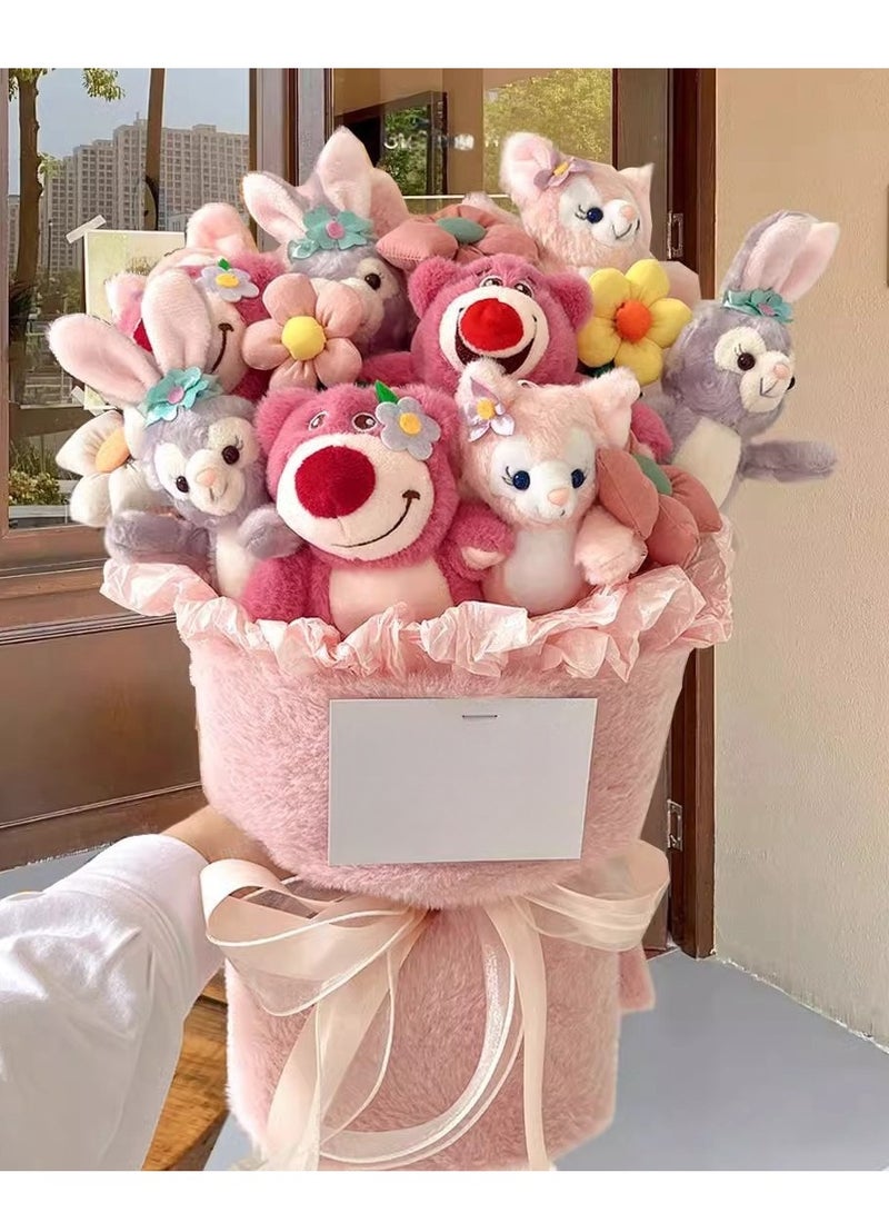 هدايا عيد ميلاد إبداعية دمية بوكيه دمى - Image 1