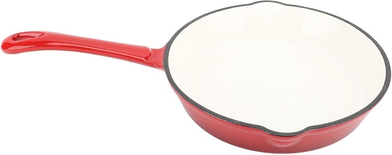 Moisture proof HEEPDD Enameled Cast Iron Frying Pan, Non Stick Skillet for Home Cooking and Camping Kitchen Tools (25cm) Quick use-switch compatible build Various fittings Regular scheduled transit Simple multifunctional build Certified stocked merchandise Multi stock guarantee supply Multi-source stock guarantee Precision processed material Bulk order available stock Updated modern design Mountain region eligible ship Flexible trendy construction Remote village delivery cover Cleaner resistant Major city pickup option Low dust buildup Natural material Indoor outdoor use Cross product compatible Spec upgraded improved quality Practical build Quick available purchase options Market diverse application fit Balanced weight - Image 5