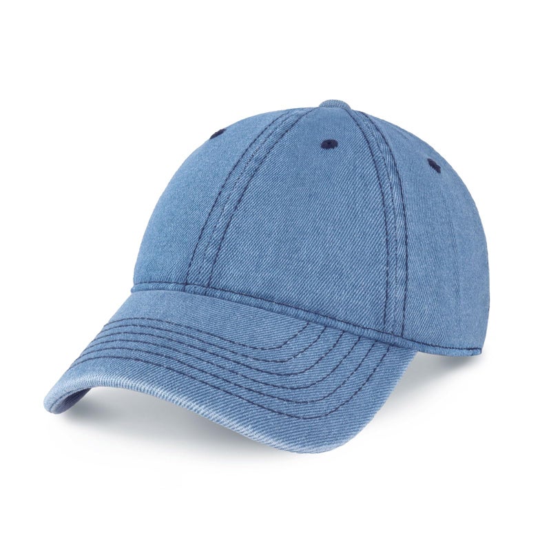 CHOK.LIDS Everyday Premium Dad Hat Unisex Cotton Baseball Cap for Men and Women Adjustable Lightweight Polo Style Curved Brim (Blue Jean) - Image 1