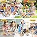 LONEEDY 48PCS Retractable Magnetic Sticks Building Toy SetFlexible Magnetic Rods  BallsEducational Building Blocks for 3Kids 48PCS - Image 4