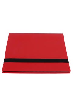 NIBEMINENT 9 Pocket 360 Slots Card Binder Holder Trading Album Folder for Star Baseball Football Sports T116 Red  - Image 2