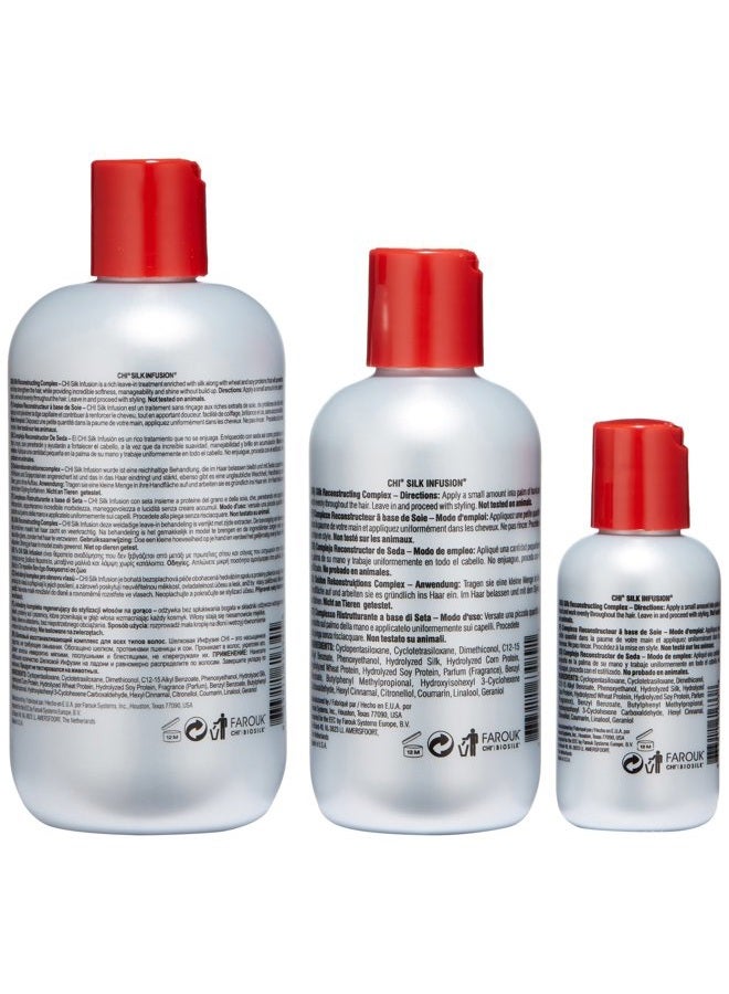 CHI Silk Infusion Multipack Hair Cream, 3 Count, 20 Fl Oz - Image 2