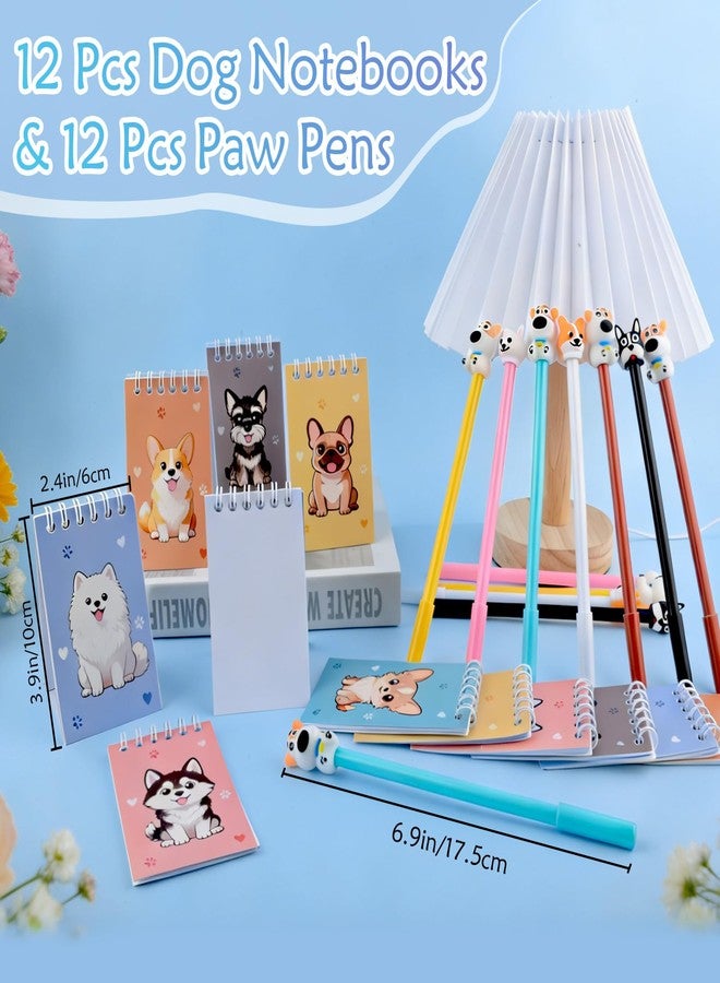Coosilion 122 Pcs Dog Party Favors, Dog Themed Birthday Party Decorations, Cute Dog Pinata Goodie Bags Stuffers Make Your Own Stickers Keychain Wristbands Mini Notebooks for Kids Adopt a Puppy Party Favor - Image 4