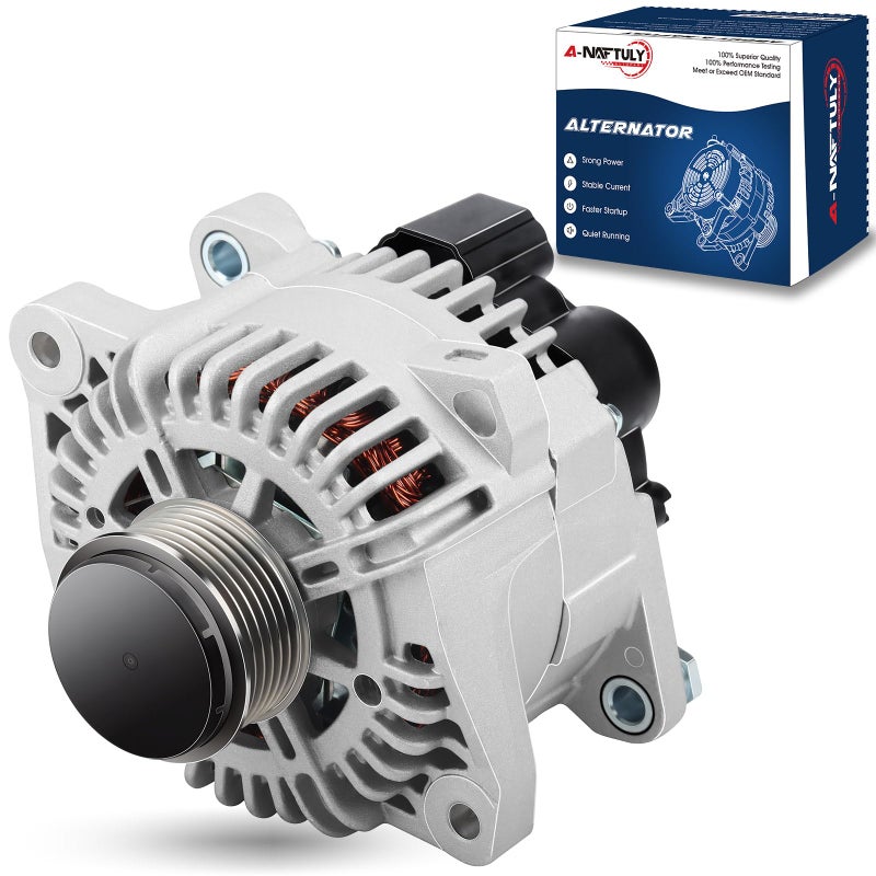 11491 New Alternator Fits for 2010 2011 2012 2013 Hyundai Sonata Kia Optima 20112013 24L 110Amp High Output Alternator Replacement 11491 15598 208940 2138539 2606184B