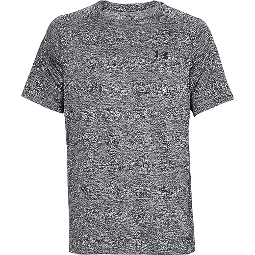 Under Armour Men's Tech 2.0 Short-Sleeve T-Shirt , Gray (002)/Black, X-Large - Image 2