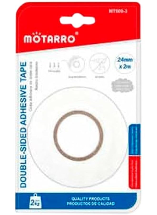 MOTARRO - MOTARRO MT009-3 Double Sided Tape 2-Pack - Image 1