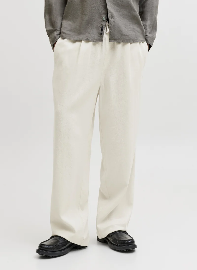 جاك اند جونز JPSTBILL ANDROS VIS LINEN BLEND JOGGER