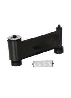 IDP Smart-30 & 50 series plastic card printer ribbon by IDP - Black , ribbon with cleaning roller, 250 cards/roll (659087)  - Image 3