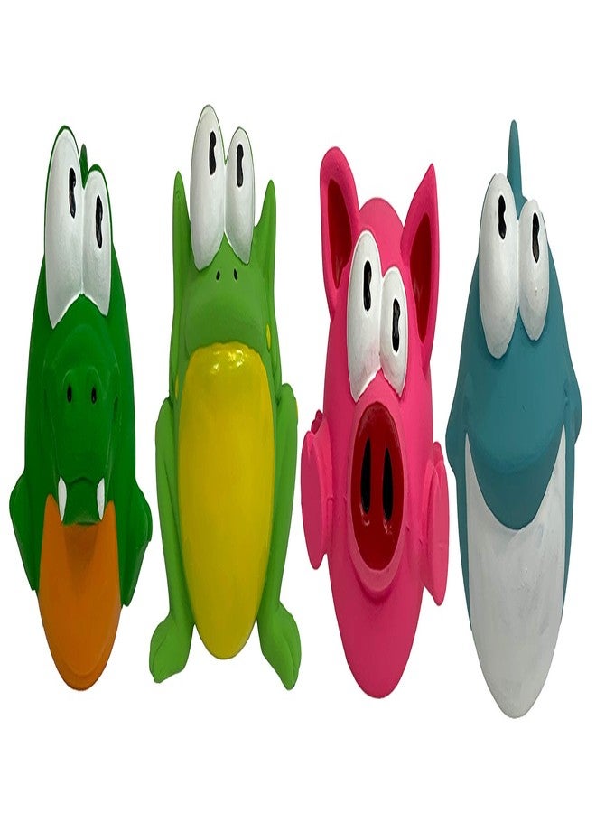 Multipet Lyla Latex Animals 2.5" Dog Toy - Image 1