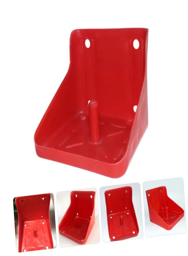 سوبفوكس صندوق لعق SUPVOX، كتلة صعود الخيول، معلف علف ملحي، حامل مكعبات ملح معدني، معلف ماشية، صينية لعق للأغنام والغزلان، صندوق تغذية سميك - Image 5