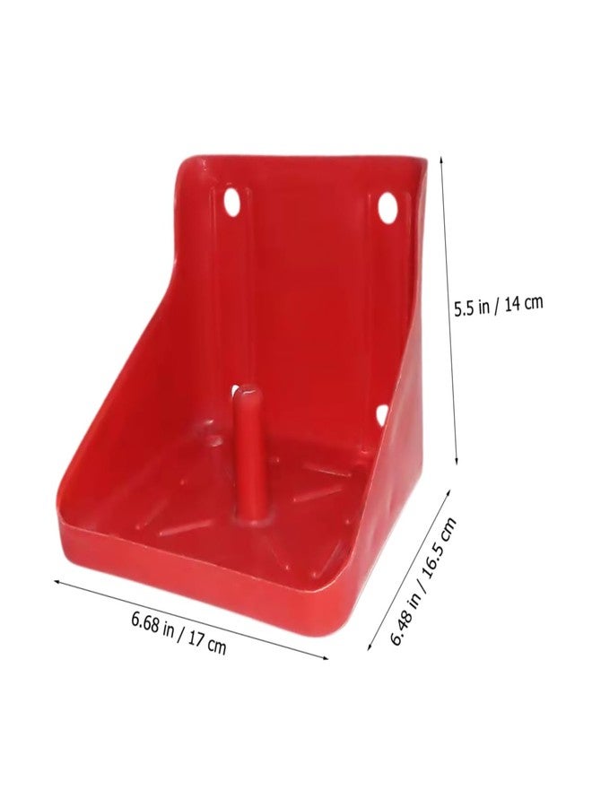 سوبفوكس صندوق لعق SUPVOX، كتلة صعود الخيول، معلف علف ملحي، حامل مكعبات ملح معدني، معلف ماشية، صينية لعق للأغنام والغزلان، صندوق تغذية سميك - Image 4